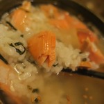酒菜坊 橋蔵 - だし茶漬け＜鮭＞喰らう