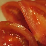 酒菜坊 橋蔵 - 冷やしトマト　ズームアップ