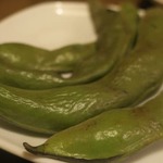 酒菜坊 橋蔵 - 焼そら豆　ズームアップ