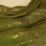 酒菜坊 橋蔵 - 焼そら豆　ズームアップ