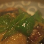 酒菜坊 橋蔵 - なす味噌いため　ズームアップ