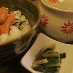 酒菜坊 橋蔵 - だし茶漬け＜明太子＞