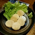 やきとり 山長 - 山芋たまり漬け 390円