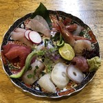 旬ものと日本酒 とみ笑 - 刺身盛合せ