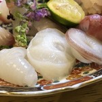 旬ものと日本酒 とみ笑 - 刺身盛合せ