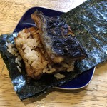 旬ものと日本酒 とみ笑 - 鰻バーガー