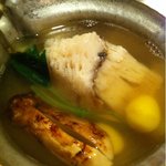 銀座 とよだ - 鱧と松茸
                                