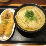 日本橋 讃岐うどん ほし野 - 天盛り、かけうどん