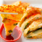 Crispy Seafood pancake