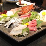 「本日の刺身盛り」