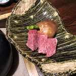 料理旅館 奥飛騨山草庵 饗家 - 飛騨牛、ししとう、椎茸