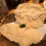 居酒屋 鳥幸 - 鳥皮せんべい
