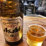 特麺コツ一丁ラーメン - 瓶ビール