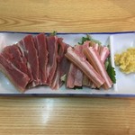 創作山羊料理 山原食いなぁ - 山羊さしみ