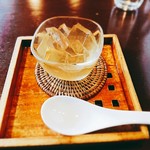 おきらく厨房 桃桃茶寮 - ★★★★ランチの完熟ゼリー うまい！