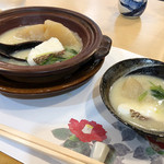 和久 - 4.小鍋:かぶらと鯛の白味噌仕立て('18.12月中旬 夜)