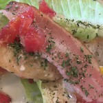 チャヤ ジャルディーノ シロヤマ - ★Special Set（1680円）パスタ変更（100円）★メカジキのソテー シーザーサラダ仕立て