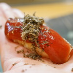 鮨松榮 - 赤身 黒トリュフ添え