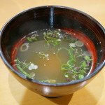 鮨松榮 - あら汁