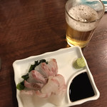 立ち呑み くにし - 鯛の昆布しめ