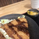 湾岸幕張パーキングエリア（上り） フードコート - 肉厚なアジフライ〜