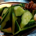 ブリキ屋 - もろマヨきゅうり￥300