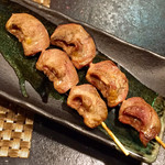 炭火焼鳥あずま - ハツ塩