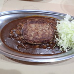 アパ社長カレーショップ - ハンバーグ社長カレー（780円）