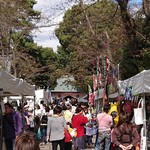 ニコラス精養堂 - 松陰神社は大変な賑わい