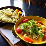 スプーンソング - ブリと豆腐のマラバール風 1,300円