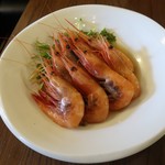 青山シャンウェイ - 甘海老の紹興酒漬け