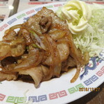 ラーメン王 - 生姜焼（単品）