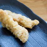 合田うどん - とり天