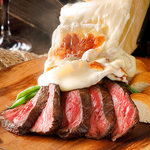 夜景 チーズとお肉のソラバル 梅田店