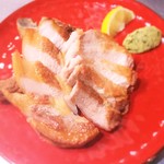ディナー　信州蓼科豚骨付き肉の薪窯焼きコース（２人前～）10日前までのご予約お願い致します。