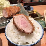 とんかつ檍 - 特ヒレオンザライス