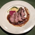 ワインレストラン ドミナス - 天然猪モモ肉のコンフィ