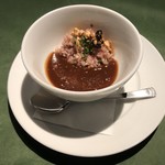 ワインレストラン ドミナス - あめ色玉ねぎの赤ワインカレー