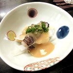 小樽・蕎麦屋・籔半 - 籔半 「シャコぬた」