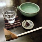 小樽・蕎麦屋・籔半 - 籔半 「日本酒（蕎麦屋親父の隠し酒）」