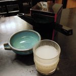 小樽・蕎麦屋・籔半 - 籔半 「焼酎（雲海蕎麦湯割り）」