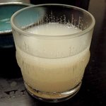 小樽・蕎麦屋・籔半 - 籔半 「焼酎（雲海蕎麦湯割り）」
