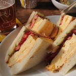 ミノオ ビール ウエアハウス - 玉子サンド