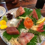 日の基 - 刺身盛合せ ２人前
