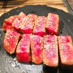 焼肉 ジャンボ - ヒレステーキ・・・完成