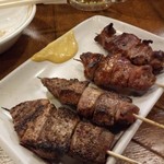 たつや - 朝から売り切れ多いけど裏切らない美味さ！カシラ＆レバー♡