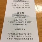 手酌割烹 てら田 - ご案内