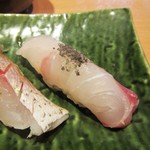 寿司栄 華やぎ - クエ。