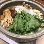 かず味家 - 鍋の野菜