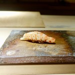 ［2018/12］寿司⑧ 地元産くるまえびの握り